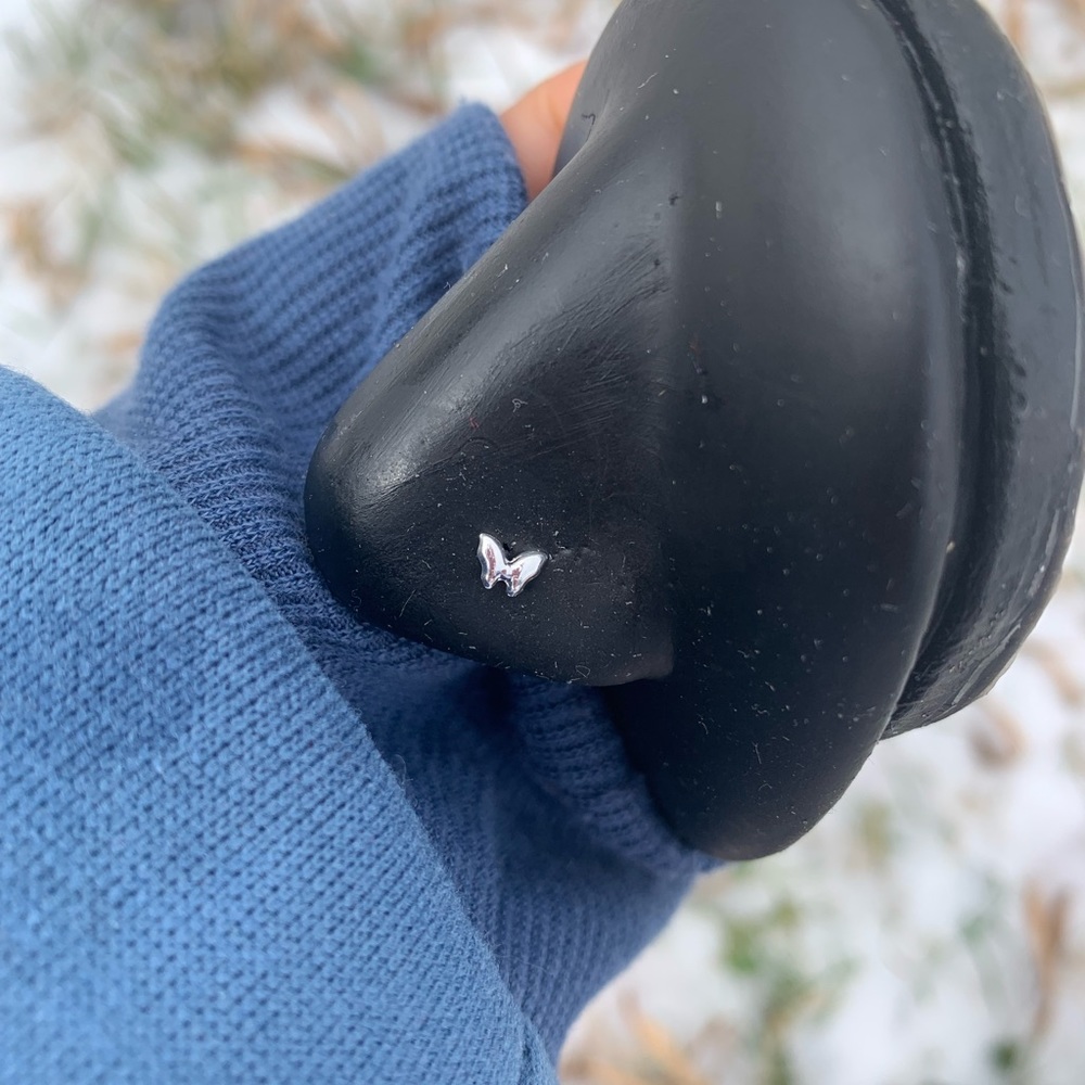 Butterfly Nose Stud
